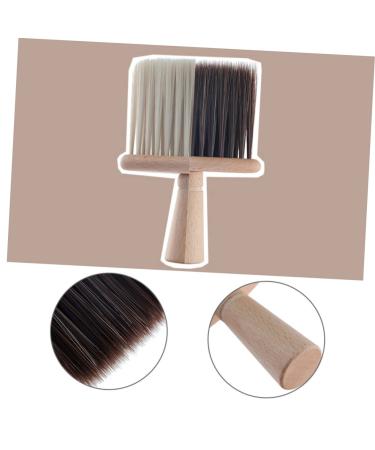 Frcolor 1stk Face Salon Brush Razor - Wooden Facial Hair Cleaning Tool for Salon & Styling - Beige - Buy Online on GoSupps.com