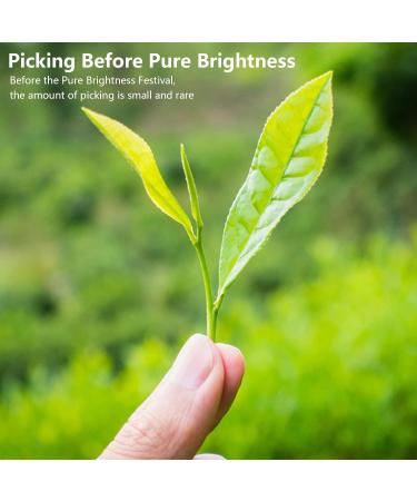 BiLuoChun Green Tea Chinese Pi Lo Chun Spring Loose Leaf Tea Strong Aroma Snail Shape Tea Picked Before Pure Brightness with Gift Box for Guests Morning Afternoon Tea - Buy Online on GoSupps.com