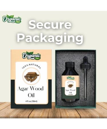 Agarwood Oil | Pure Aquilaria Malaccensis Essential Oil for Skincare & Aromatherapy - 118ml/3.99fl oz - Buy Online on GoSupps.com