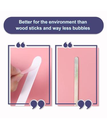 HTVRONT 20PCS PVC Stir Sticks for Epoxy Resin Mixing - Reusable Plastic Stirring Sticks in 4 Colors for Resin, Liquid, Paint, Molds, DIY Crafts - Buy Online on GoSupps.com