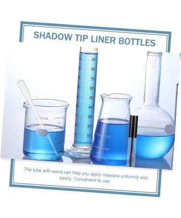 Didiseaon 4 Sets Mascara Tube Terrarium Glass Containers Clear Lipglosses DIY Eyelash Abs Cosmetic Bottles - Buy Online on GoSupps.com