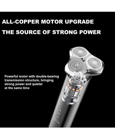 Buy Upgraded 3.0 Men's Electric Razors - Rechargeable Waterproof Wet/Dry Shaving - Buy Online on GoSupps.com