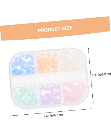 FRCOLOR 5 Boxes Nail Heart-Shaped Ornaments Manicure Set Manicure Nail Studio Accessories Beautiful Cuddly Unimate Amorita Gradient Decorations Nail Accessories Charm Miss Decorate Resin - Buy Online on GoSupps.com