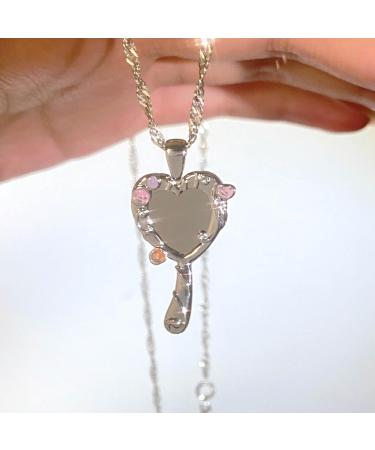 Oralgo's Vintage Trailer Necklace - Long Chain Jewelry for Women | Perfect for Weddings & Parties | Birth Silver Collarbone Accessory - Buy Online on GoSupps.com