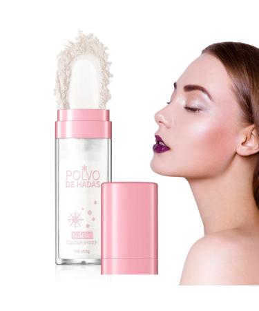 Highlight Pat Powder | Body Shimmer Powder | Pearlescent Face Shimmer Stick Shiny Makeup Powder For Brighten The Lips Pettis 1#