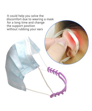 14 PCS Mask Extension Strap | Adjustable Ear Grips Band | Anti-Slip Ear Hook | Multi-Colored Face Strap | Ear Protector for Girls, Women, Adults, and Children - Buy Online on GoSupps.com