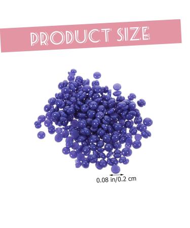 Subsofan Hard Wax Beans - 3 Pack Sensitive Violet Beeswax for Hair Removal | Hard Wax Pearls 0.2x0.2cm - Gentle Depilatory Cream - Buy Online on GoSupps.com