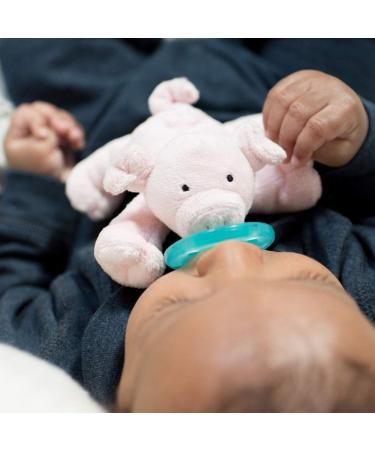 WubbaNub Piglet Infant Pacifier - Soothing Baby Pacifier with Plush Piglet Toy - Buy Online on GoSupps.com