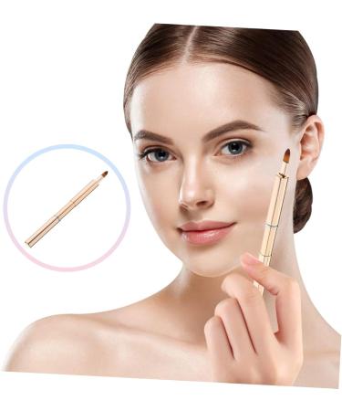 DOITOOL Portable Retractable Lip Brush Lip Portable Lipstick Brush Lip Gloss Brush Lipstick Applicator Makeup Tools Lipstick Brush Applicator Beauty Tools Aluminum Round - Buy Online on GoSupps.com