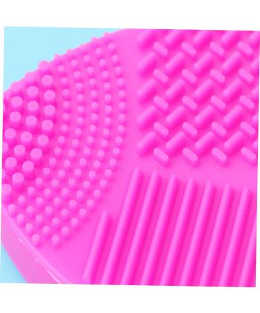 Didiseaon Silicone Makeup Applicator Brush Cleaning Pad Love 8X8.5cm Rosy - Buy Online on GoSupps.com