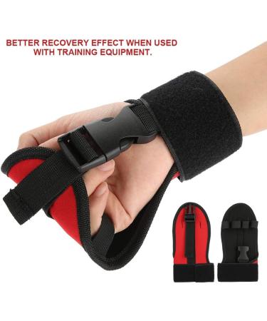 Finger Splint Brace ability Finger Anti Spasticity Rehabilitation Auxiliary Training Gloves for Stroke Hemiplegia Patient and Athlete Finger Rehabilitation Universal Single Hand Grip(Sticker gloves) - Buy Online on GoSupps.com