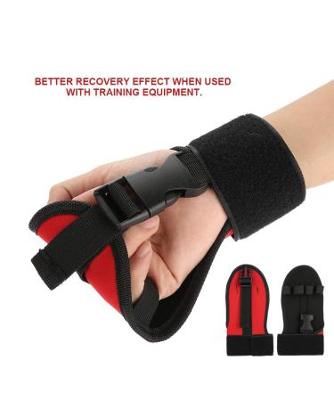 ZJchao Finger Splint Brace Gloves | Rehabilitation Splint for Stroke & Hemiplegia | Adjustable Support for Men & Women - Buy Online on GoSupps.com