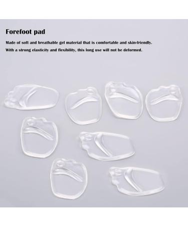 4 Pairs Gel Forefoot Insoles - Slipproof Cushioned Pads for High Heels | Comfort & Protection - Buy Online on GoSupps.com