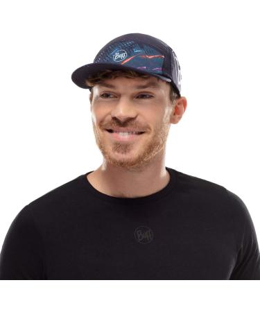 Ultrapower Buff 5 Panels Running Cap - Foldable Breathable Light UV Protection | Solid Black L/XL | Ideal for Jogging & Sports - Buy Online on GoSupps.com