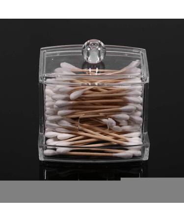 Practical Transparent Cotton Swab Box - Ideal Storage for Makeup Cosmetics & More | Durable & Stylish Holder - Buy Online on GoSupps.com