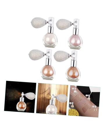 Buy 4pcs Shimmering Body Spray Set for Women - Glitter Face & Highlight Powder - International Shipping Available - Buy Online on GoSupps.com