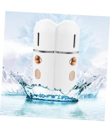 FRCOLOR Vaporisateur Nanom trique Visage Portable Brumisateur Hydratant Compact pour Bureau Voyage Peau clatante Blanc - Buy Online on GoSupps.com