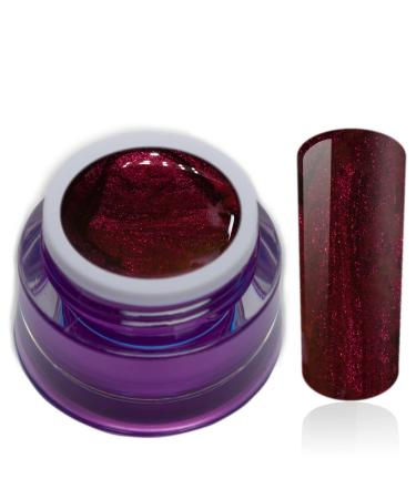 Color gel metallic Red Berry Red Uv Led nail gel studio quality Color Gel RM Beautynails 1 pack (1x 5ml) - Buy Online on GoSupps.com