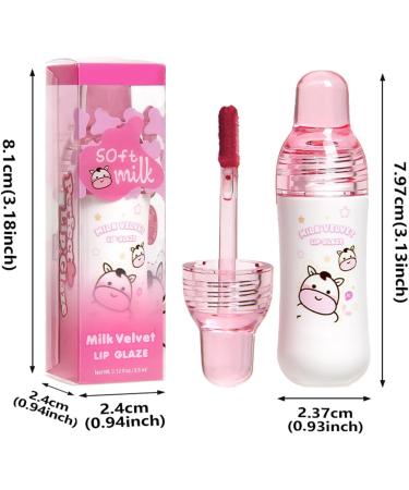 Matte Long Lasting Lip Tint 35ml Portable Lip Gloss Moisture Infusing Long Lasting Lipstick 03 - Buy Online on GoSupps.com