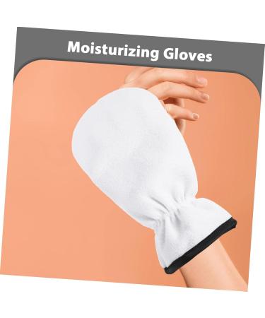 Healeved 1 Pair Maintenance Essential Oil Gloves Essential Oil Gloves Body Scrub Bath Shower Wax Hand Mitts Scrubber Mask Hand Mask Mittens Heating Gloves Polyester Bath Bag White Skin Care 29.00X16.00X1.00CM - Buy Online on GoSupps.com