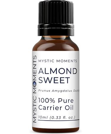 Buy Mystic Moments Sweet Almond Carrier Oil 10ml - 100% Pure | Global Shipping Available - Buy Online on GoSupps.com