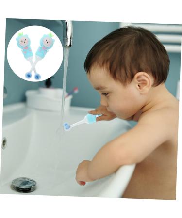 Sewoart Children's Toothbrush - Soft Bristle Bulk Toothbrush for Toddlers | Travel-Friendly Sky Blue Toothbrush for Kids | 1 Pack - Buy Online on GoSupps.com