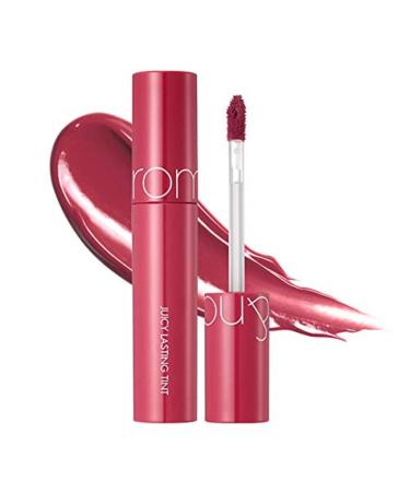 rom&nd Juicy Lasting Tint 16 colors | Vivid color, Glossy Finish, Long-lasting, moisturizing, Highlighting, Natural-beauty | Lip Tint for Daily Use, K-beauty | 5.5g/0.2oz No.06 FIGFIG