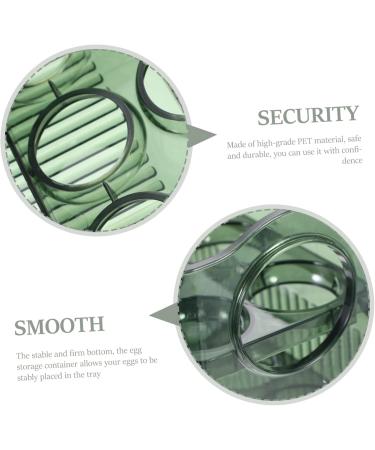 Abaodam egg storage box plastic containers egg storage container refrigerator egg holder egg tray grid 25.2X19.5CM As Shown 1 - Buy Online on GoSupps.com