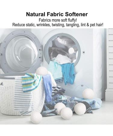 PLGEBR Wool Dryer Balls Fabric Reusable Softener Laundry 6cm Wool Dryer Balls Washing Washing Machine Balls Accessories Practical dryer Balls balls dryer Balls organic laundry balls dryer Drying ball - Buy Online on GoSupps.com