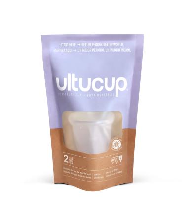 Menstrual Cup - Super Soft and Flexible -100% Medical Grade Silicone -Free from BPA - Wear up to 12 Hours - Made in USA (Model 2 - Large)