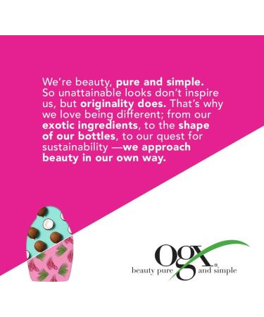 OGX Hydrate + Marula Oil Shampoo 13 Ounce Bottle - Buy Online on GoSupps.com