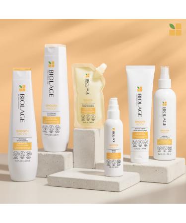 Biolage Smooth Proof Shampoo & Conditioner Set for Frizzy Hair | Controls Frizz & Smooths | Paraben & Silicone-Free | Vegan | 13.5 Fl Oz - Buy Online on GoSupps.com