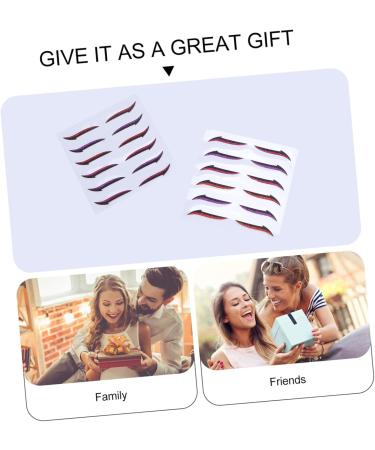 Angoily 36 Pairs Glitter Eyeliner Fiber Eyelid Lift Strip Glitter Tape Reusable Double Eyelid Tape Woman Makeup Accessory Makeup Eyelid Tape Sticker Natural Miss Eye Gel - Buy Online on GoSupps.com