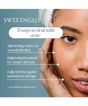 SWEETNGLO Face Cream Licorice Amla & Carrot Extract | Brightening Hydrating & Even Skin Tone | Nourishing with Rose Water & Shea Butter | Paraben & Sulfate Free | 50ml - Buy Online on GoSupps.com