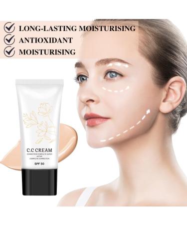 CC Color Changing Cream CC Skin Tone Adjusting Cream Pre-Makeup Moisturizing Cream Lightweight Pre-Makeup Barrier Cream Moisturizing & Concealer - Buy Online on GoSupps.com
