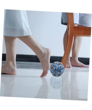 Foot Massage Roller & Fascia Ball | Plantar Exercise Device for Muscle Relief | Eco-Friendly Yoga Ball - Buy Online on GoSupps.com