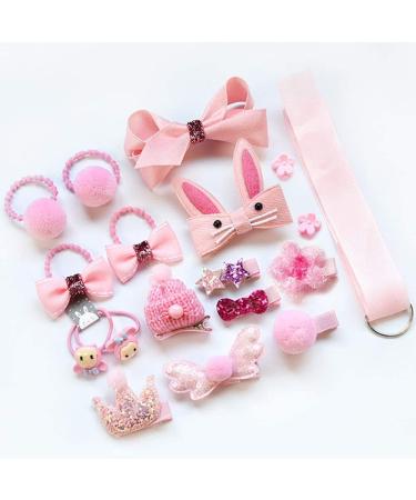 36 PCS Baby Hair Clip Set for Girls with Gift Bag - VEGCOO Hair Accessories for Toddlers & Kids - Perfect Birthday or Christmas Gift - Buy Online on GoSupps.com