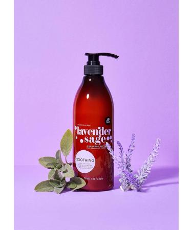 Vegan Shea Butter Lotion - Lavender & Sage 25oz | Hydrating & Natural Moisturizer for All Skin Types - Buy Online on GoSupps.com