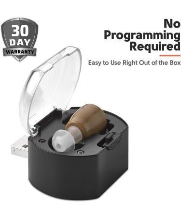 MEDca ITE Mini Ear Rechargeable Hearing Aid Discreet & Lightweight for Comfortable All-Day Use - Buy Online on GoSupps.com