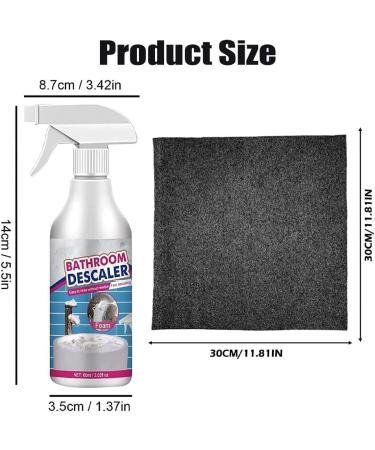 KCRPM Stubborn Stains Cleaner Bubble Cleaner All Purpose Stain Remover All Purpose Bubble Cleaner Foam Spray Bathroom Descaler Spray - Rinse-Free Cleaning Spray (5Pcs) - Buy Online on GoSupps.com