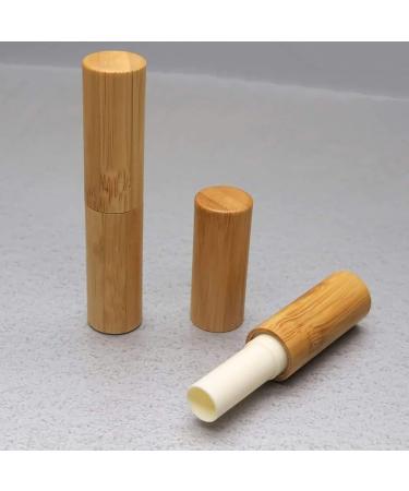 Bocotoer 4ml Empty Bamboo Natural Balm Containers - 6 Pack for Homemade Lip Balm - Eco-Friendly Lip Balm Tubes - Buy Online on GoSupps.com