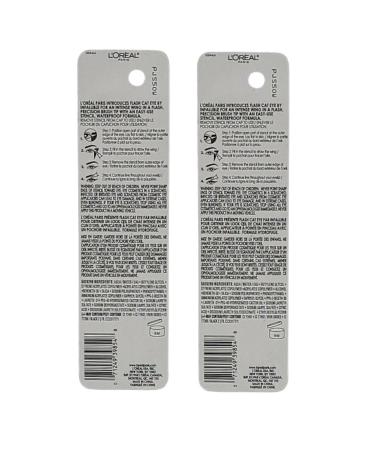 L'Oreal Paris Flash Cat Eye Infallible Liquid Eyeliner Brown 225 - Pack of 2 - Buy Online on GoSupps.com