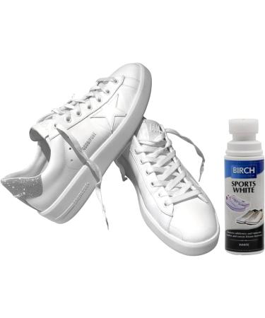 Birch Sports Leather Canvas Shoe Whitener Cleaner - 75ml | Clean and Whiten Shoes, Trainers, Boots, Sneakers - Buy Online on GoSupps.com