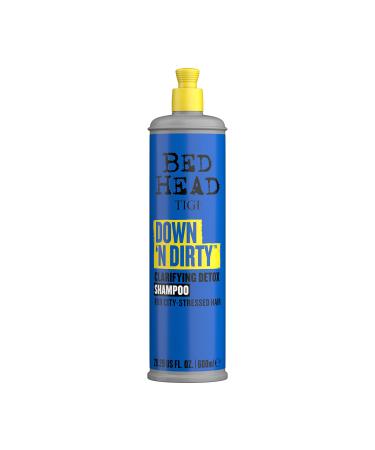 TIGI Bed Head Down N' Dirty Clarifying Detox Shampoo for cleansing 20.29 fl oz
