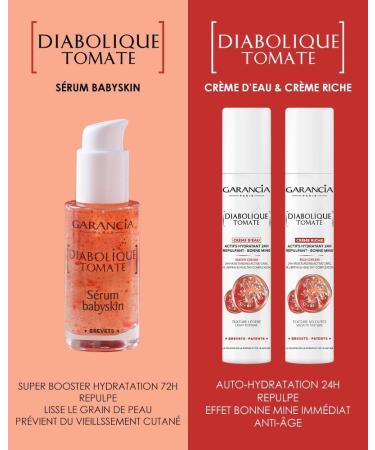  Garancia Garancia - DIABOLIQUE TOMATE Babyskin super booster hydration serum 72h 30ml - Buy Online on GoSupps.com