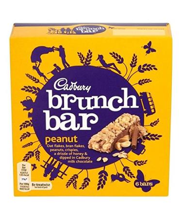 Cadbury Cadbury Brunch Bar Peanut 5 x 38 g