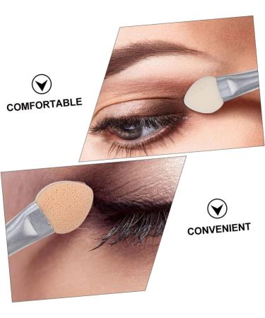 Baluue 48 Pcs Latex Eye Shadow Stick Comestic Applicator Eyeshadow Brush Double Ended Makeup Brush Sponge - Buy Online on GoSupps.com