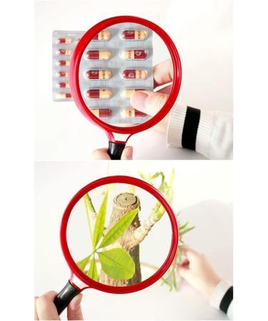 Magnifying Glasses Vision aids Large Magnifying Glass 10x Handheld HD Glass 130mm Best Jumbo Size for Elderly Reading Books Newspapers Maps Coins Jewellery Crafts Lightweight Easy for Elders to Use - Buy Online on GoSupps.com