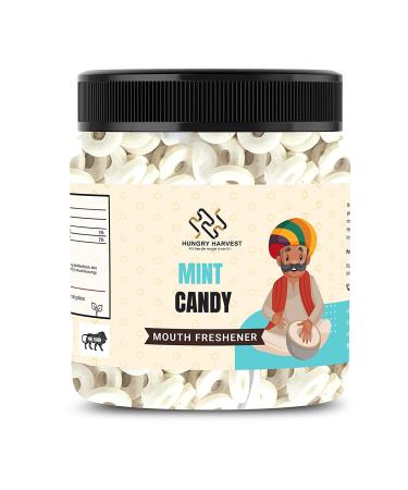 Hungry Harvest Mint Candy With the Hole 300 gms Old (Vintage) Style Sugar Boiled Candy for Kids_Packing May Vary