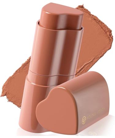 CHAKAE Creamy Blush Stick for Cheeks and Lips Multi-Use Lip Stain Cheek Tint Waterproof and Easy to Blend - Buy Online on GoSupps.com